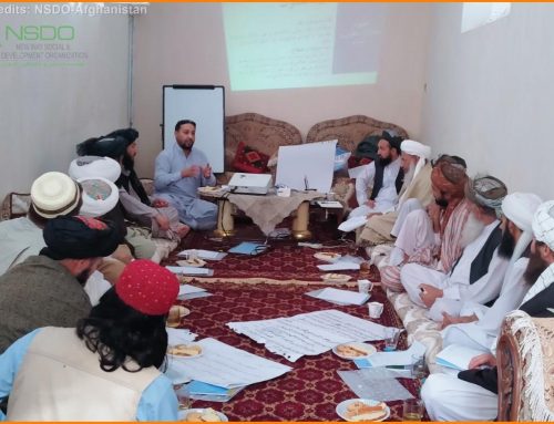 The beginning of the educational program for the family’s well-being in Kunduz province